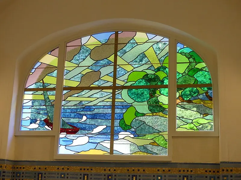 Foto de Edificio de bañera - Auguste Alleaume (1854–1940) DescriptionFrench pai - © Creative Commons (https://creativecommons.org/licenses/by-sa/4.0/deed.fr)