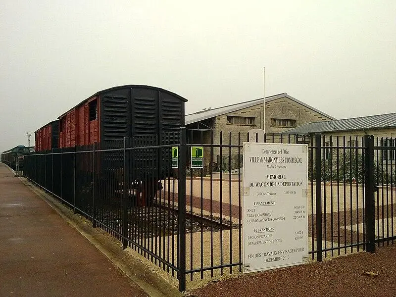 Foto von Deportiertes Kai an der Compiègne Station - Captainm - © Creative Commons (https://creativecommons.org/licenses/by-sa/4.0/deed.fr)