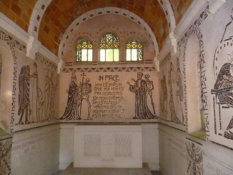 Foto di Cappella funebre della famiglia Joseph Bellemère - Vinckie - © Creative Commons (https://creativecommons.org/licenses/by-sa/4.0/deed.fr)