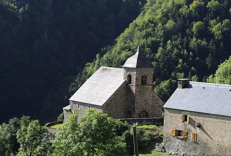 Foto von Saint-Pierre-Kirche zu den Bindungen von Eget - Sotos - © Creative Commons (https://creativecommons.org/licenses/by-sa/4.0/deed.fr)