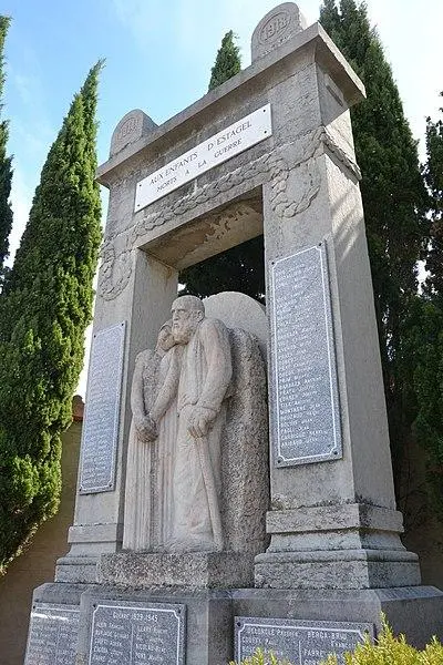 Foto von Kriegskriegsdenkmal in den Jahren 1914-1918 - LucasD - © Creative Commons (https://creativecommons.org/licenses/by-sa/4.0/deed.fr)