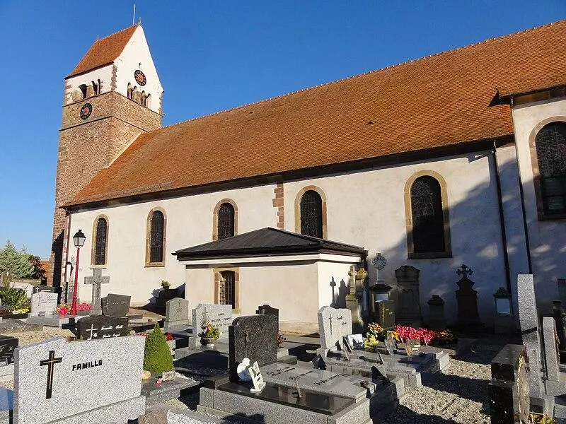 Foto von Saint-Jean-Baptiste katholische Kirche - © Ralph Hammann - Wikimedia Commons - © Creative Commons (https://creativecommons.org/licenses/by-sa/4.0/deed.fr)