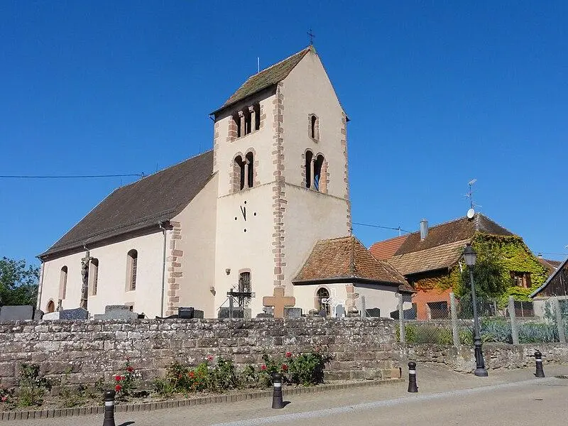Foto von Saint-Nicolas katholische Kirche - © Ralph Hammann - Wikimedia Commons - © Creative Commons (https://creativecommons.org/licenses/by-sa/4.0/deed.fr)