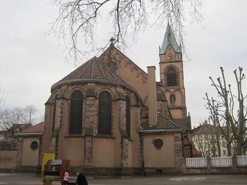 Foto von Saint-Joseph Parish Ensemble von Koenigshoffe - Fabien Romary - © Creative Commons (https://creativecommons.org/licenses/by-sa/4.0/deed.fr)