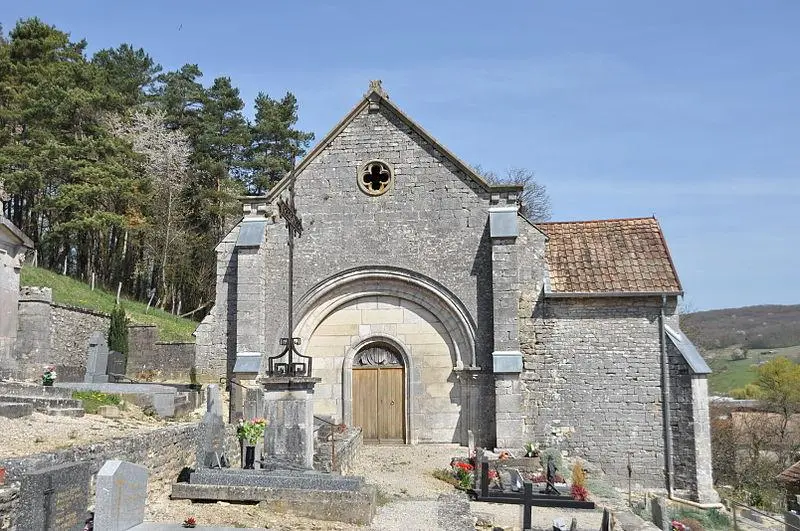 Foto de Capilla del cementerio - Ginette Mathis - © Creative Commons (https://creativecommons.org/licenses/by-sa/4.0/deed.fr)
