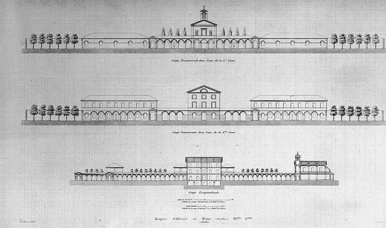 Foto von Ehemaliges Insane Asylum - POP Plateforme Ouverte du Patrimoine / Base Mérimée - © Ministère de la Culture (France), Médiathèque du patrimoine et de la photographie, diffusion GrandPalaisRmn Photo