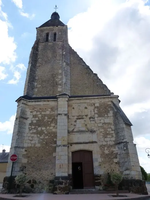 Foto di Saint-Blaise Church of La Chapelle-Gaugain - POP Plateforme Ouverte du Patrimoine / Base Mérimée - © Ministère de la Culture (France), Direction Régionale des Affaires Culturelles des Pays de la Loire – Tous droits réservés 