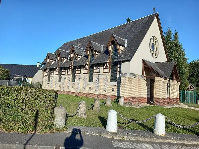 Picture of Parish Church Sainte-Jeanne-d'Arc - Pradigue - © Creative Commons (https://creativecommons.org/licenses/by-sa/4.0/deed.fr)