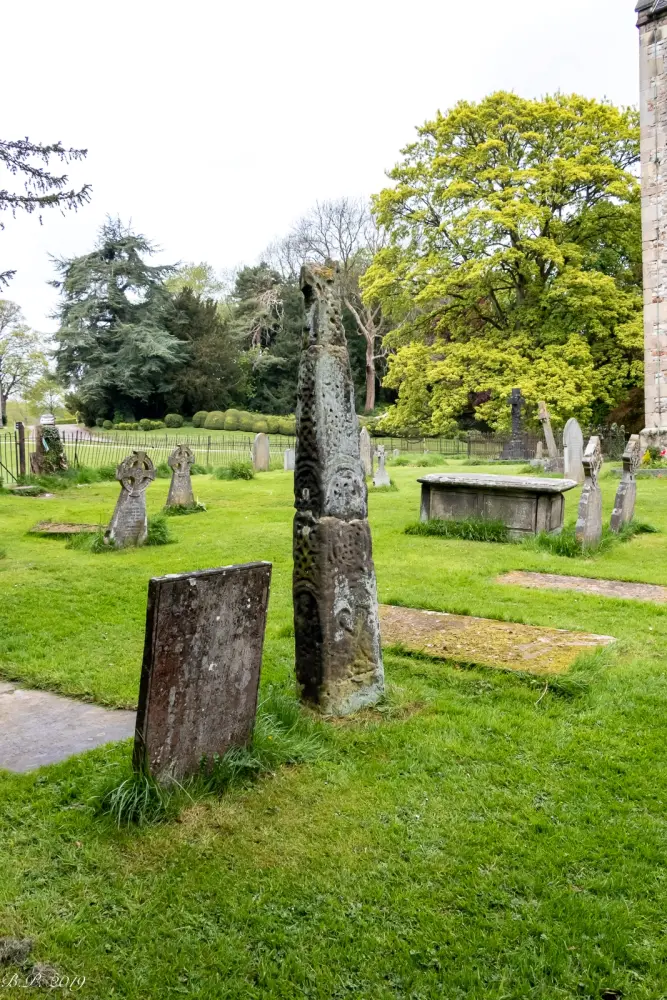 Photo de Arbre transversal à environ 15 mètres au sud du porche sud de l'église de la Sainte-Croix - Historic England