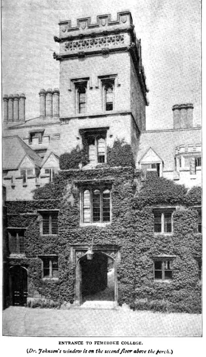 Foto di Pembroke College, North Range tra cui biblioteca e North Wing - Historic England