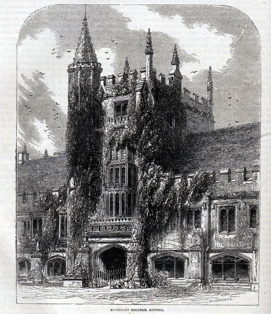 Foto di Magdalen College, The Founders Tower, Great Quadrangle - Historic England