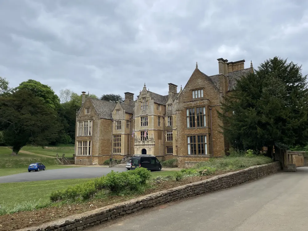 Foto di Wroxton College e muri e passi allegati - Historic England