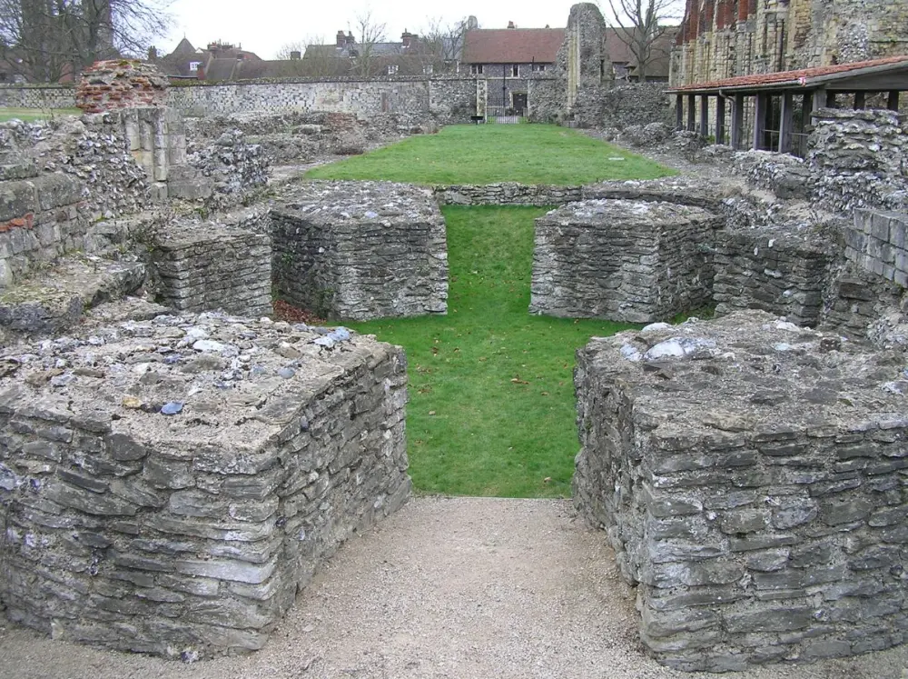 Foto de Ruinas de la Capilla de St Pancras
Restos de la abadía de San Agustín - Historic England / Paul Adams