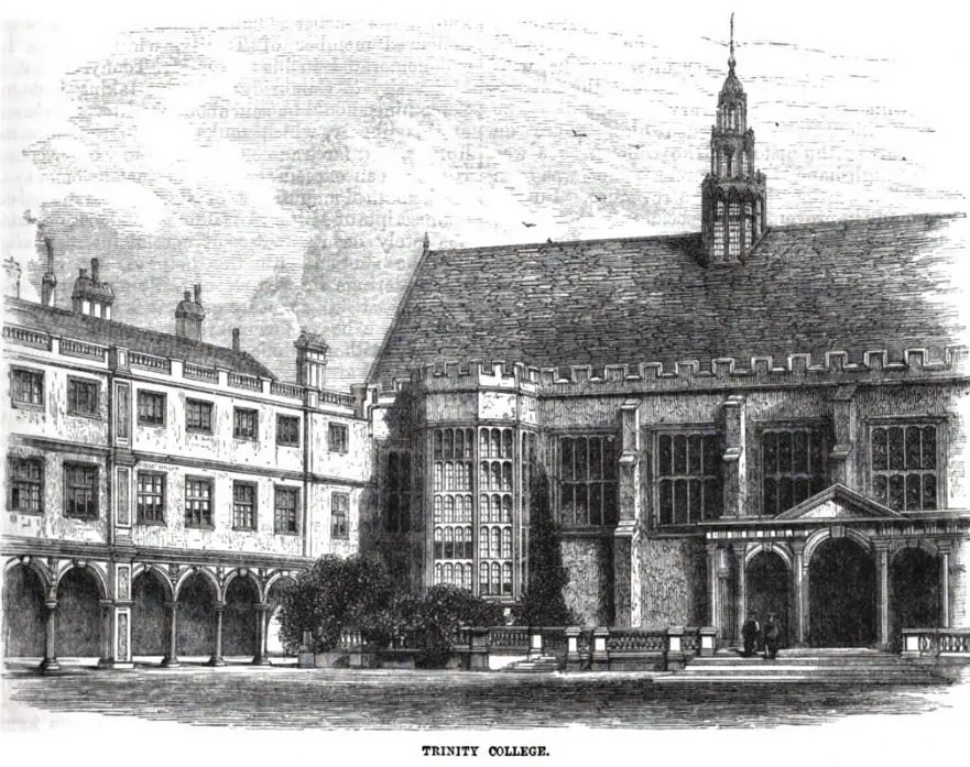 Foto de Trinity College, los edificios que rodean a Great Court, Nevile's Court y New Court, e incluyendo King's Hostel - Historic England