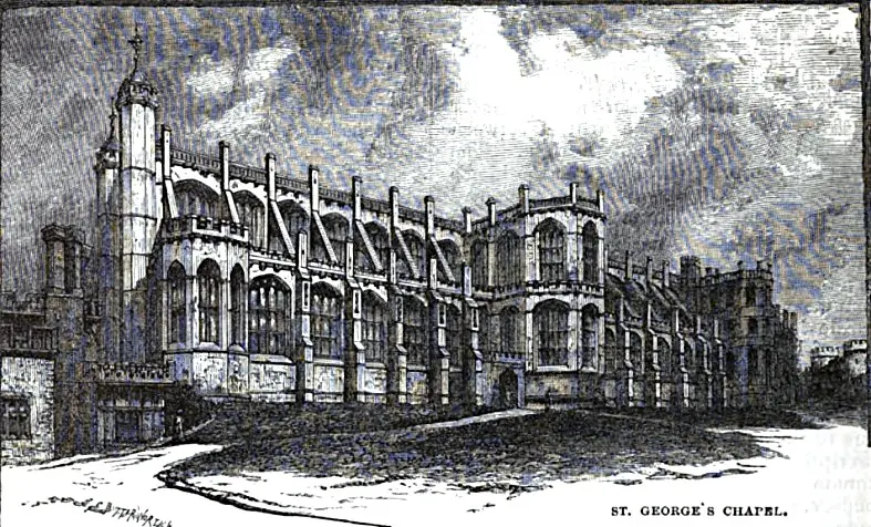 Photo de Château de Windsor y compris tous les bâtiments dans les murs - Historic England
