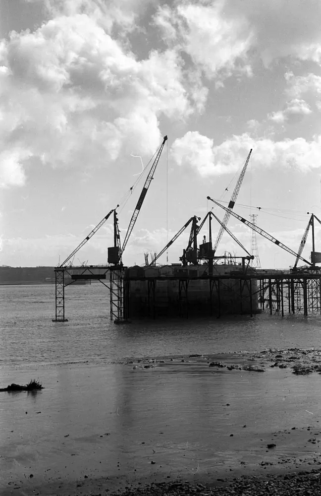 Photo de Severn Bridge et AUST Viaduct First Severn Crossing - Historic England