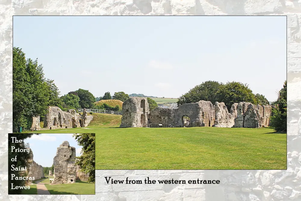 Photo de Ruines de Lewes Priory - Historic England