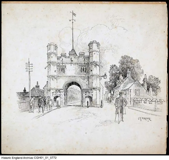 Photo de La porte sud, King's Lynn - Historic England / Historic England Archive