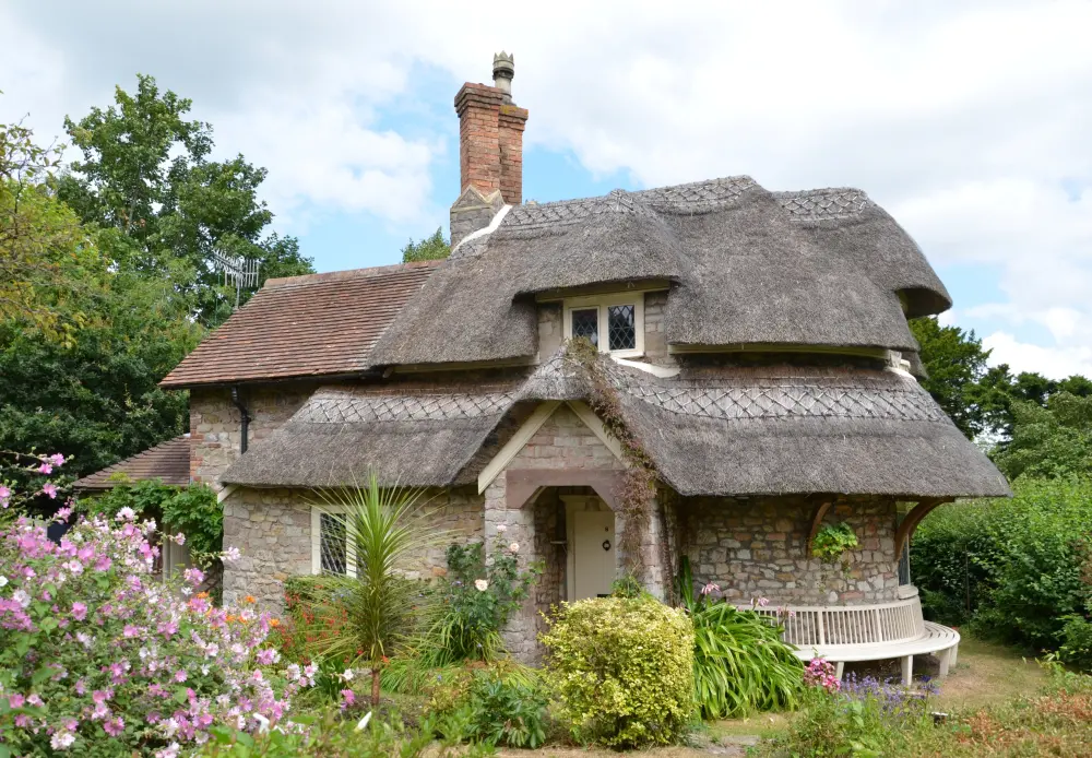 Photo de Blaise Hamlet, chalet circulaire - Historic England