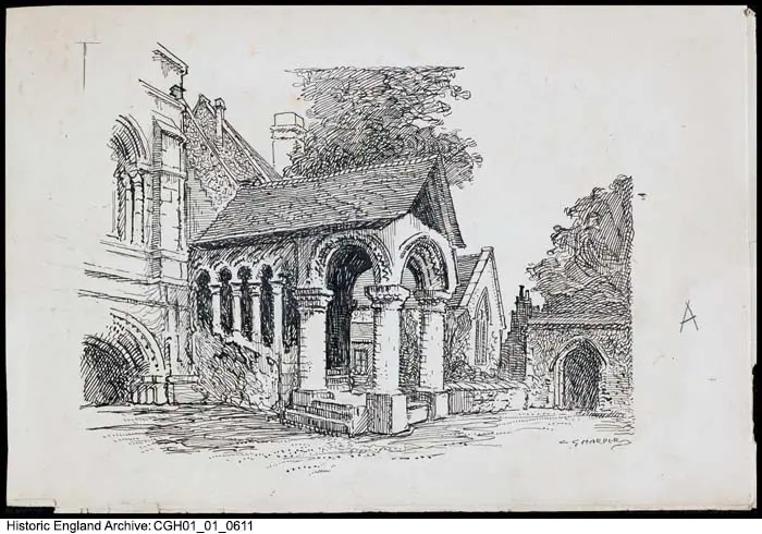 Photo de Escalier normand - Historic England / Historic England Archive
