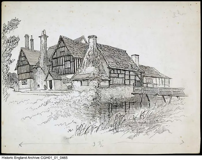 Photo de Crowhurst Place - Historic England / Historic England Archive
