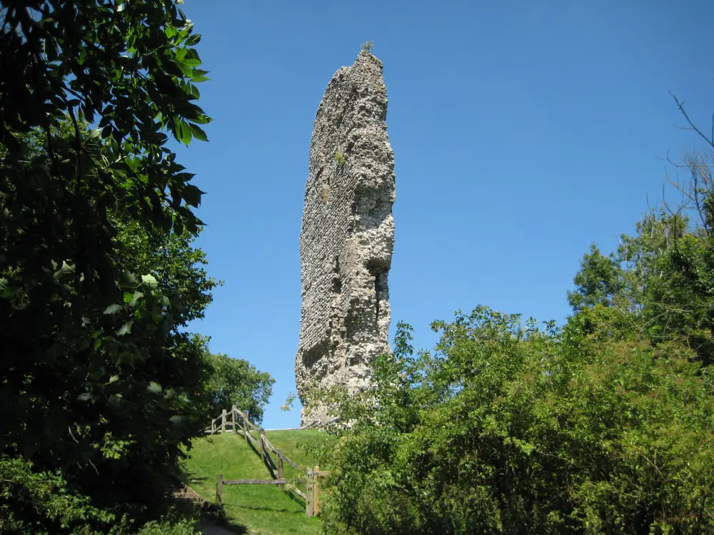 Photo de Ruines du château de brammor - Historic England