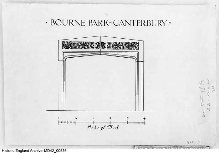 Foto de Bourne Park House - Historic England / Historic England Archive