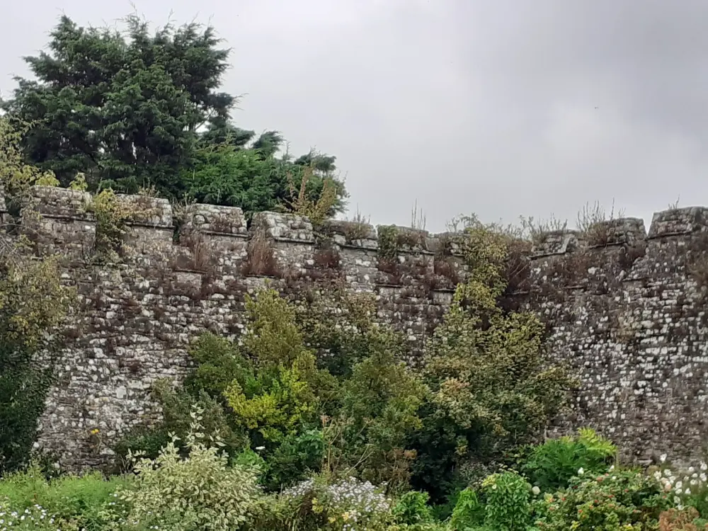 Photo de Des murs entourant le jardin privé immédiatement au sud de la cour intérieure du château de Thornbury - Historic England