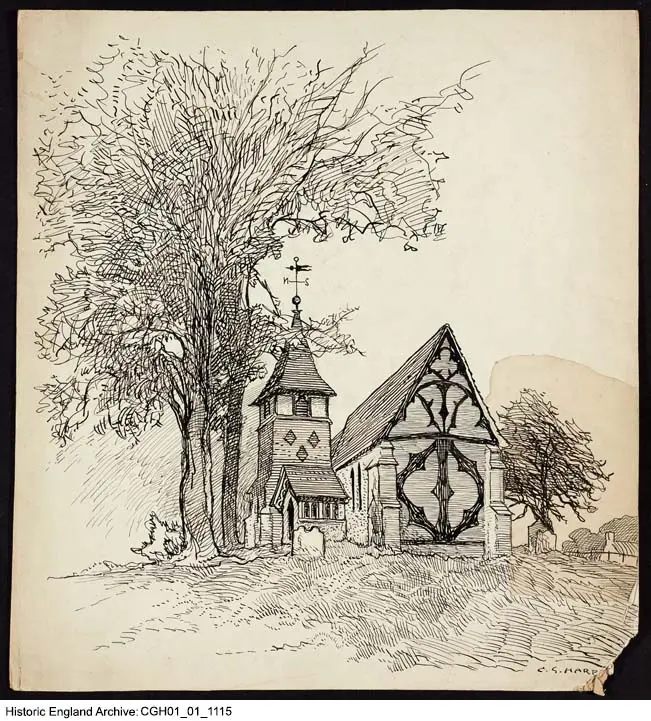 Foto de Iglesia de Santa María la Santísima Virgen - Historic England / Historic England Archive