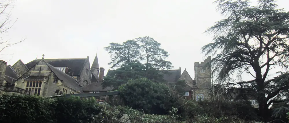 Photo de Le vieux palais (le couvent du Saint Child Jésus, l'école Mayfield de St Leonard) - Historic England