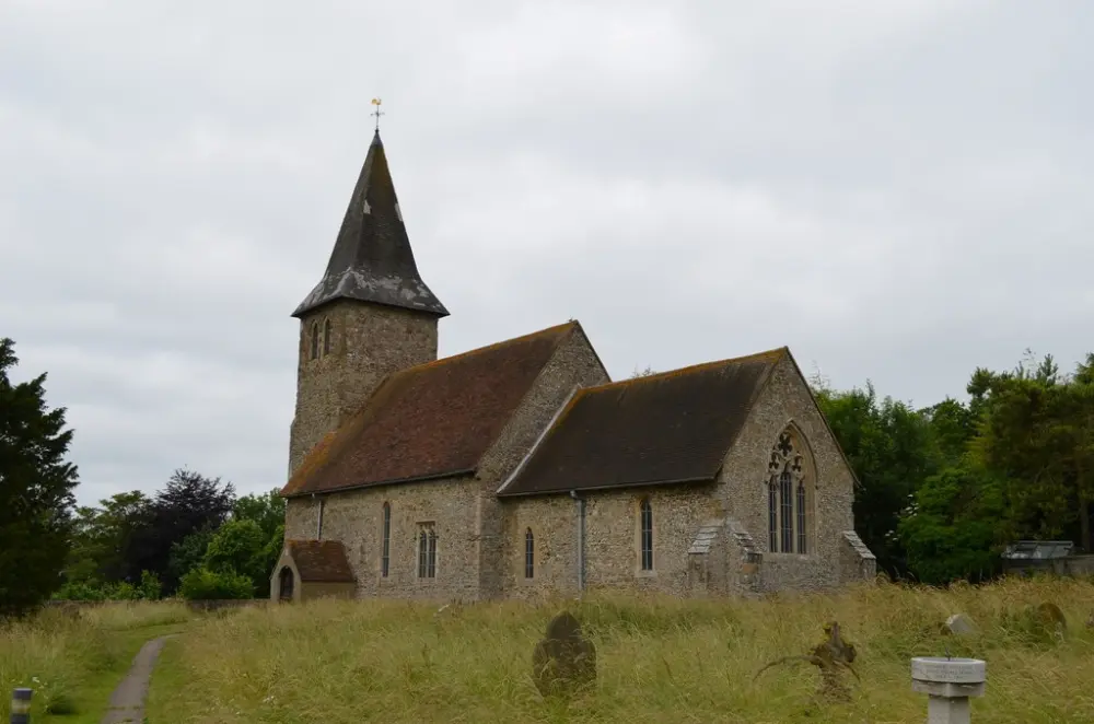 Foto von Kirche von St. Mary und St. Radegund - Historic England