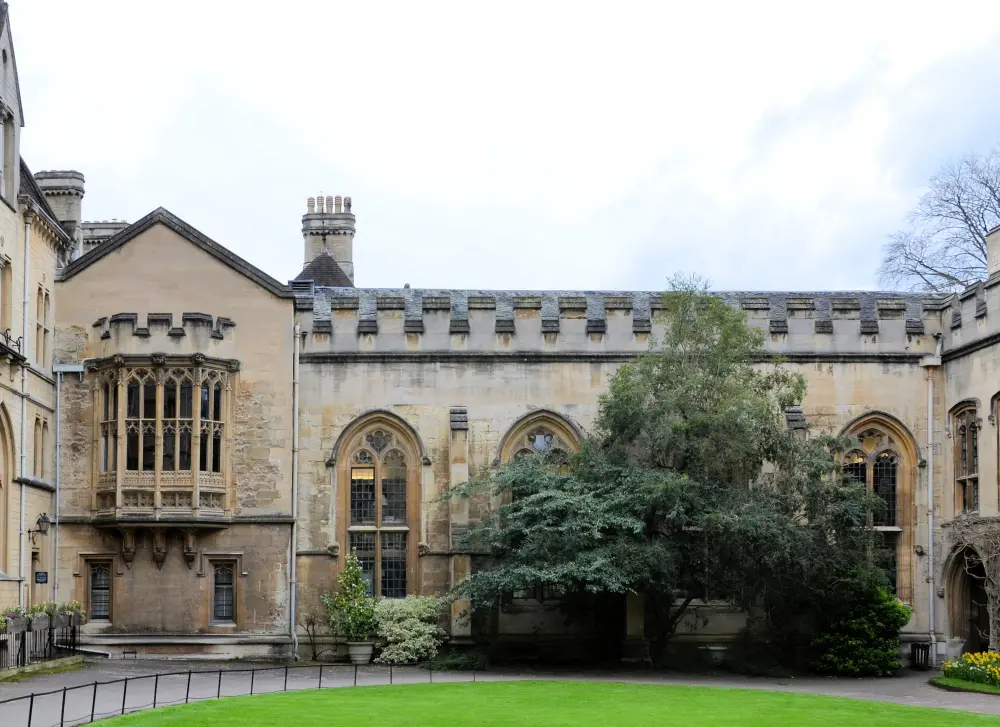 Foto de Balliol College, Old Hall (nueva biblioteca) y alojamiento de maestros, cuadrilátero delantero - Historic England