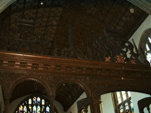 Foto de Wadham College, cuadrilátero principal que incluye capilla, sala, cocina, biblioteca y claustro - Historic England