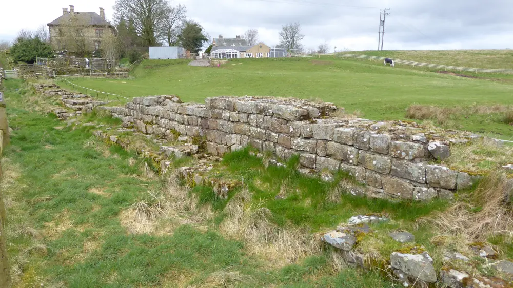 Foto de Muro romano, al oeste de la antigua vicaría - Historic England